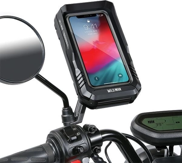 Wildman phone case and bicycle frame bag FK3 black