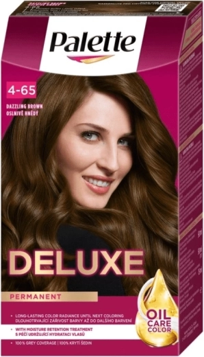Palette Deluxe permanente haarkleuring 4-65 Oogverblindend bruin 50 ml