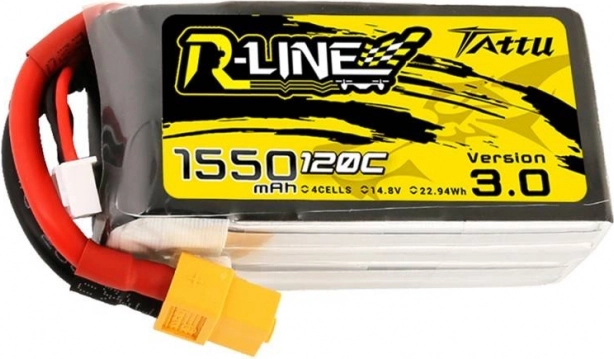 Batterie Tattu R-Line 1550mAh 4S 120C LiPo