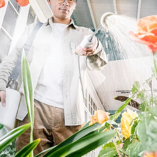 Fine, even spray for healthy plants