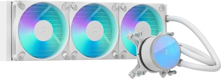 CPU-waterkoeling Radius 360 RGB White - 1 stuk