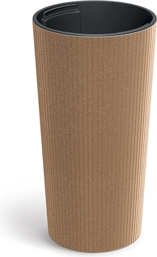 Bloempot Lamia Slim Eco Wood 20 cm naturo