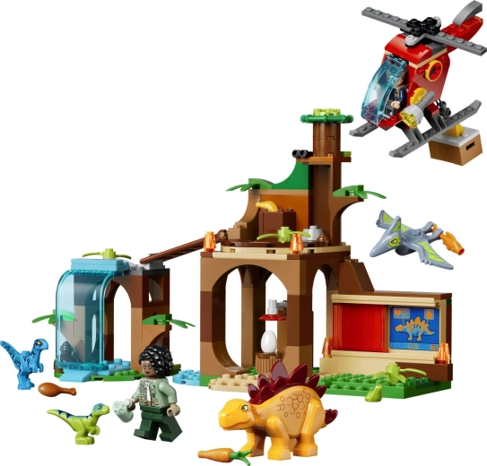Rescuing four dinosaurs
