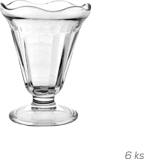 Glazen ijscoupes Chicago 0,25 l (6 st.)