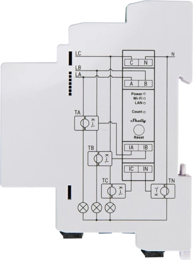Mesure triphasée de haute précision