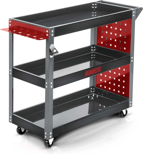 Three spacious shelves and smart storage