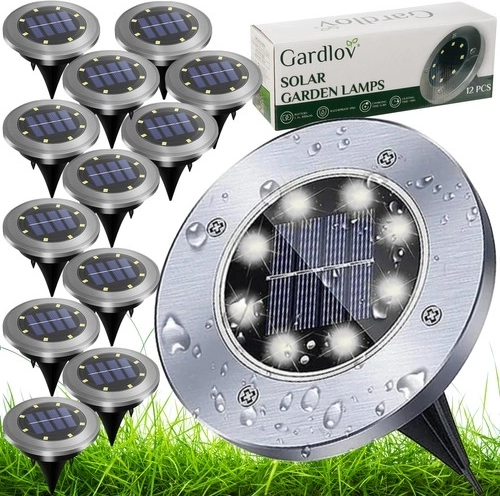 Solar Garden LED Lights - 12 units