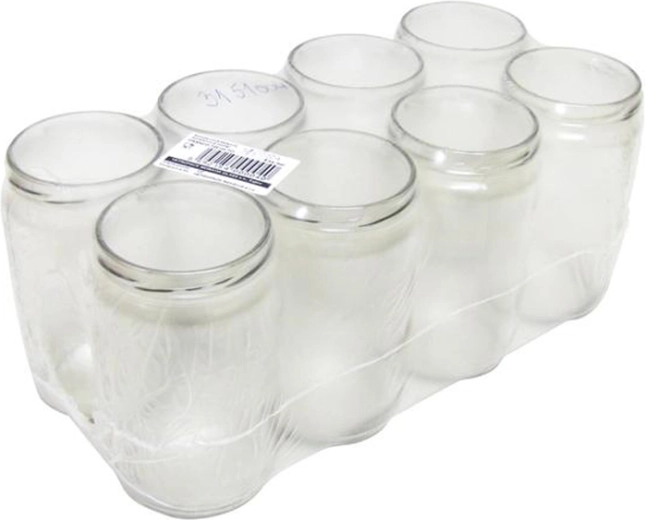 Weckpotten 720 ml met Twist-sluiting, set van 8 stuks