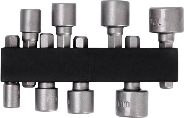 Set adapters 1/4" 5–12 mm (8-delig)