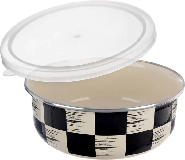 Quality enamel and stainless-steel rim