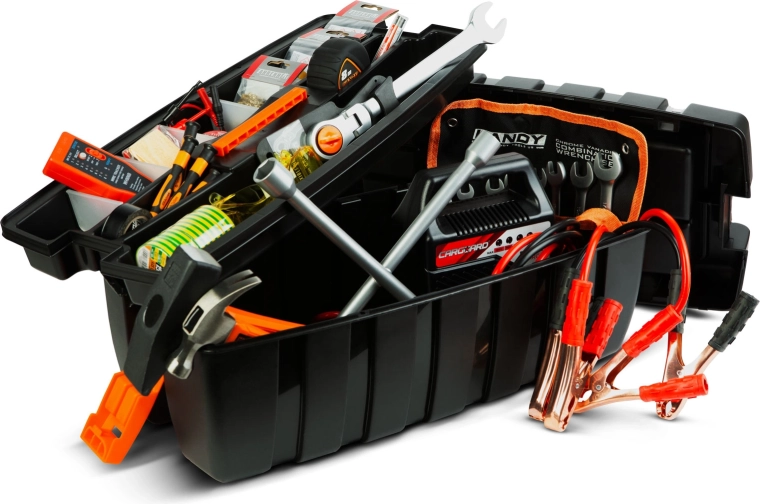 Ruimte voor gereedschap en accessoires