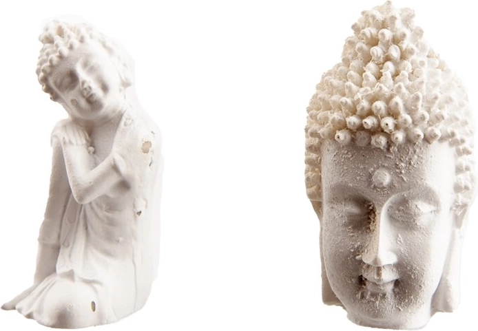 Gray Ceramic Buddha Figurine 3 × 3 × 5 cm (2 variants)