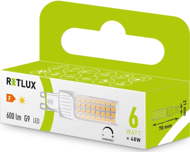 Lumière blanche chaude à intensité variable