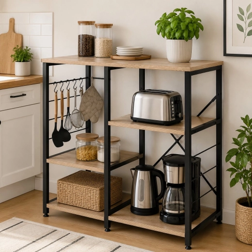 Étagère universelle pour la cuisine et l’entrée