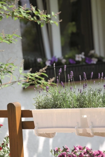 Practical railing mounting and placement on a windowsill