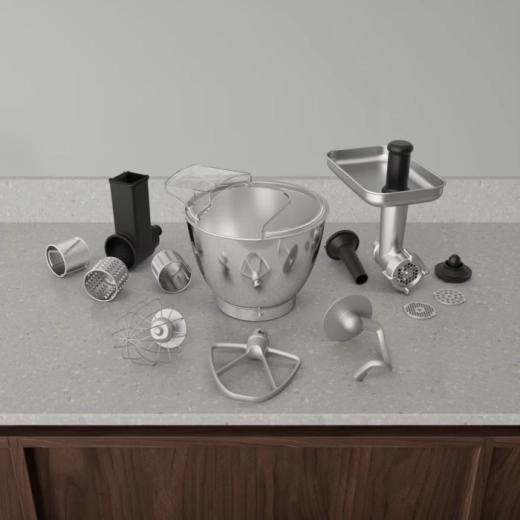 Rich accessory set for greater versatility