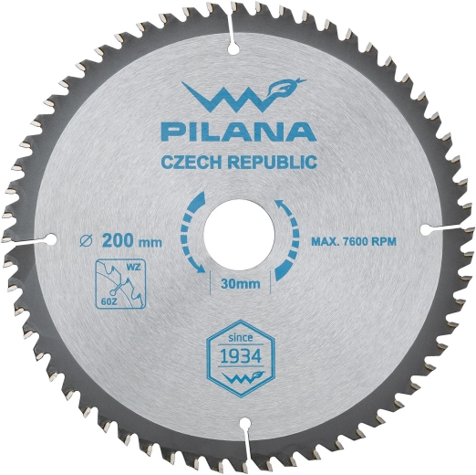 Lame de scie PILANA SK 5255 WZ 200 × 2,2 × 30, 60 dents