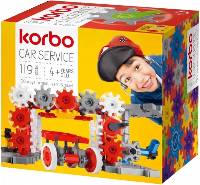 Constructieset Korbo Auto Service