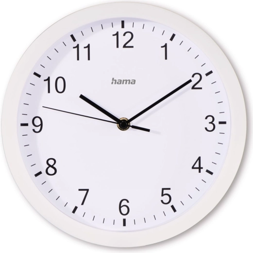 Horloge murale Elba 25 cm blanche