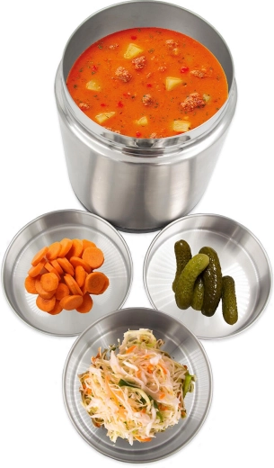 Robuster Edelstahl mit Thermoeffekt