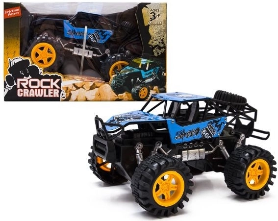 Blaues Geländewagen-Auto