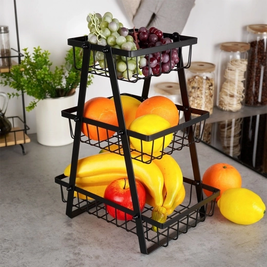 Offene Körbe für bessere Luftzirkulation