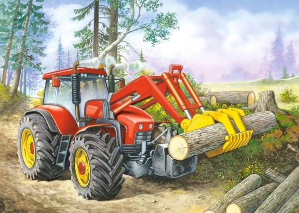 Puzzle mit 60 Teilen – Waldecke