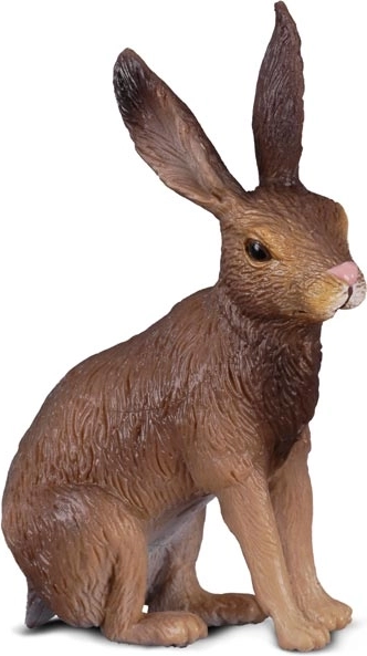 Figurine en plastique lapin de garenne
