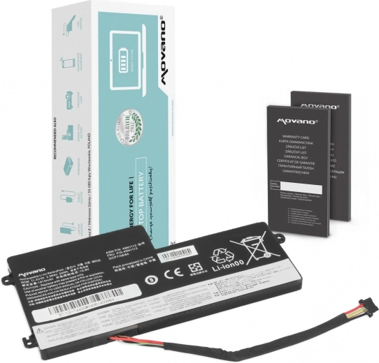 Movano replacement battery for Lenovo ThinkPad T440/T440s/X240 2060 mAh (24 Wh)