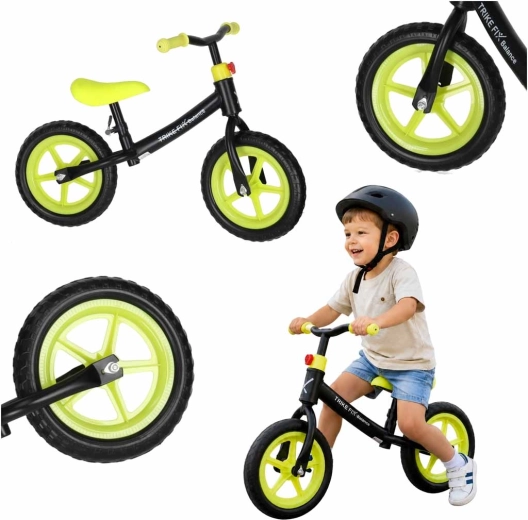 Trike Fix Balance Balance Bike black-yellow