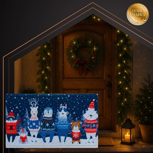 Kerstdesign dat gasten verwelkomt