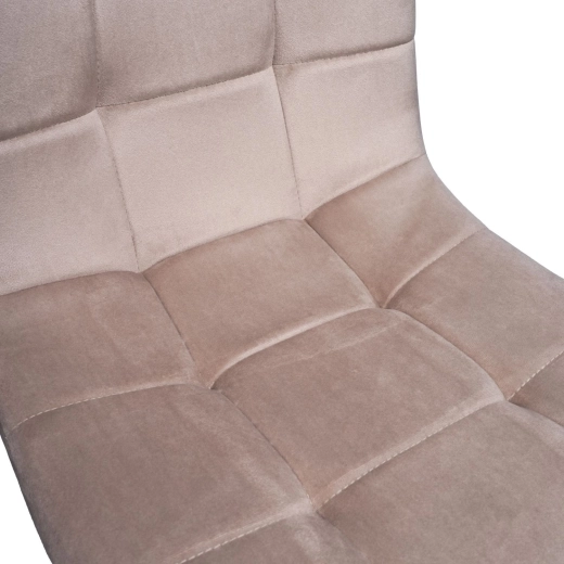 Velvet and quilted comfort