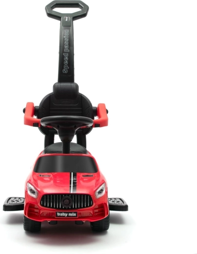 Geluidspanel en opbergruimte onder de zitting