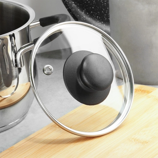 Transparant hittebestendig glas