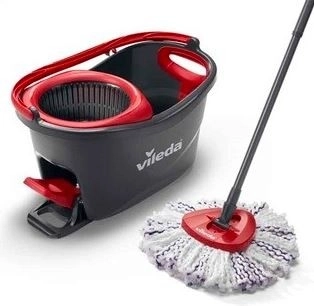 Ensemble de vadrouille Vileda Turbo avec microfibres