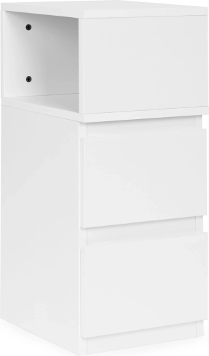 Dubbele lades en open vak