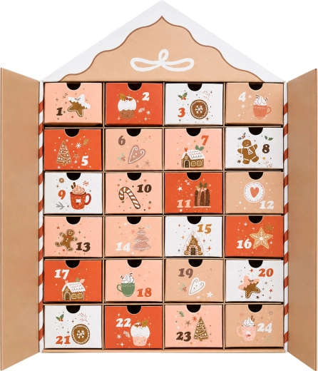 24 drawers for Advent surprises