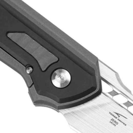 S45VN-staal met handgeslepen afwerking