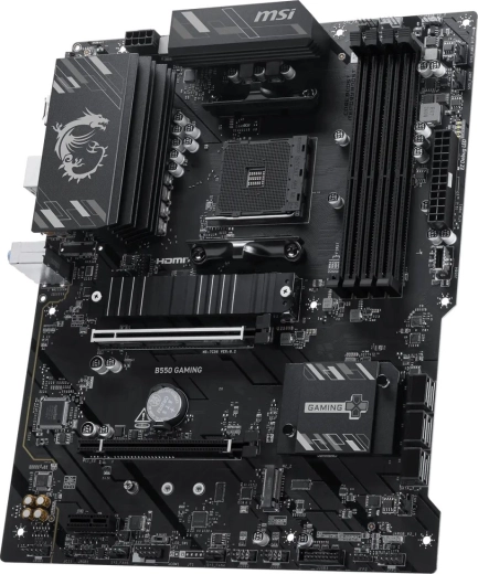 Plateforme gaming moderne avec PCIe 4.0