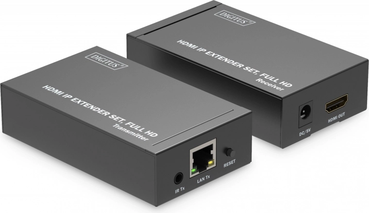 Extenseur HDMI 1080p 60 Hz via Cat 6/6A/7/8 avec IR, kit
