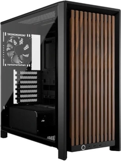 Corsair Frame 4000D Wood RS black/walnut