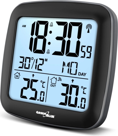 Kabellose Wetterstation GreenBlue GB542 mit DCF