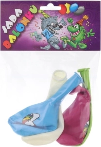 Ballons imprimés licorne – lot de 4 pièces