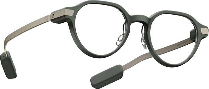 Lunettes AR Even Realities G2A vertes