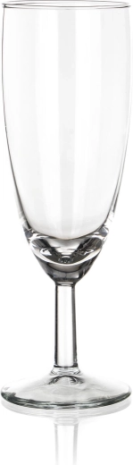 Slender flute for perfect effervescence