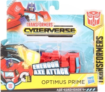 Transformers Cyberverse Optimus Prime met één stap
