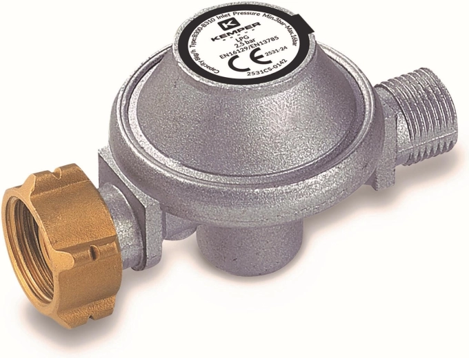 Gas pressure regulator 2.5 bar