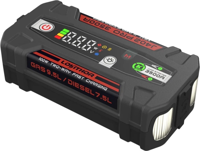 Lokithor J402 Pro Starthilfe 3500 A (88,8 Wh)