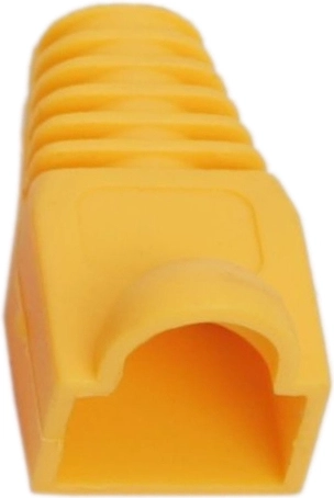Knikbescherming voor modulaire 8P8C-stekker, geel
