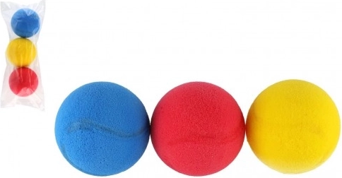 Schuimballetjes voor soft tennis 7 cm 3 stuks
